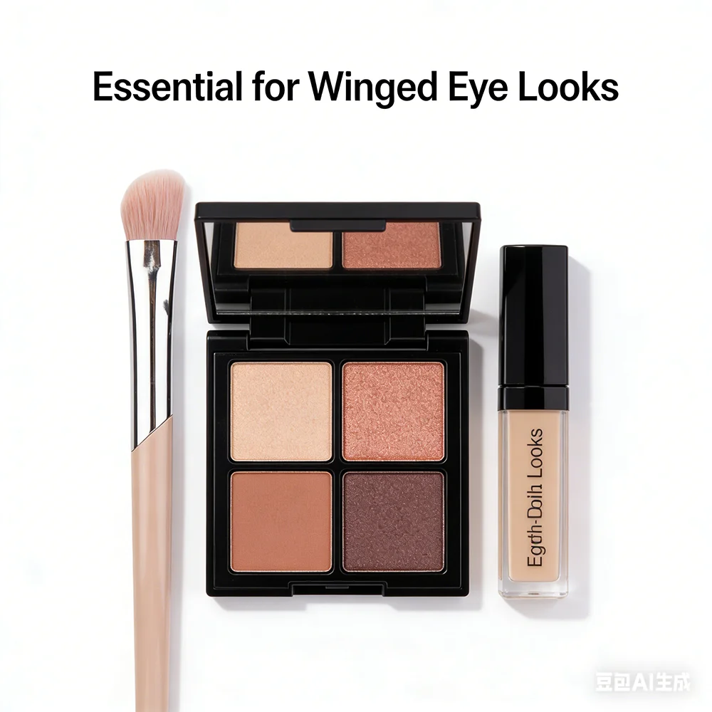 فرشاة ظلال عيون بزاوية 201 لأداة تظليل ومزج دقيقة للمكياج