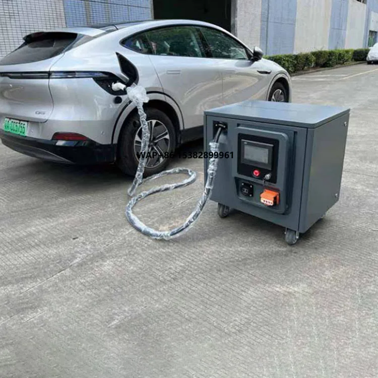 BAITU 20KW Single Portable DC Electric Car Charger Lifepo4 Mobile EV Charging for Emergency Industrial Commercial Energy