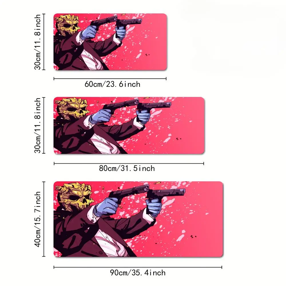 Dangerous battle scenes Mouse Pad Desk Mat Gaming mats anti-slip Durable desk accessories Keyboard desktop pads maus pad