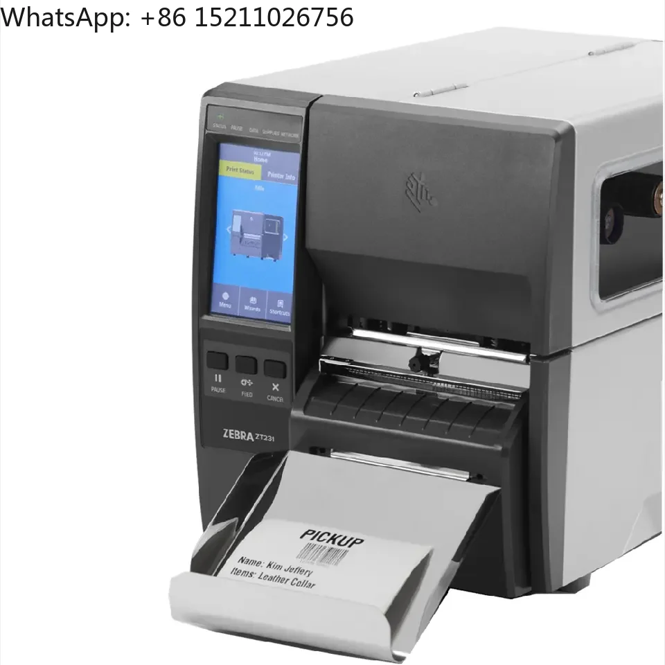 Zebra ZT231 203dpi 300dpi  Barcode Label Printer Light Industrial Printer