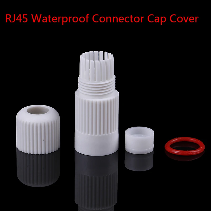 1Set 100% Brand New and High Quality RJ45 Waterproof connector cap cover for outdoor network camera pigtail cable