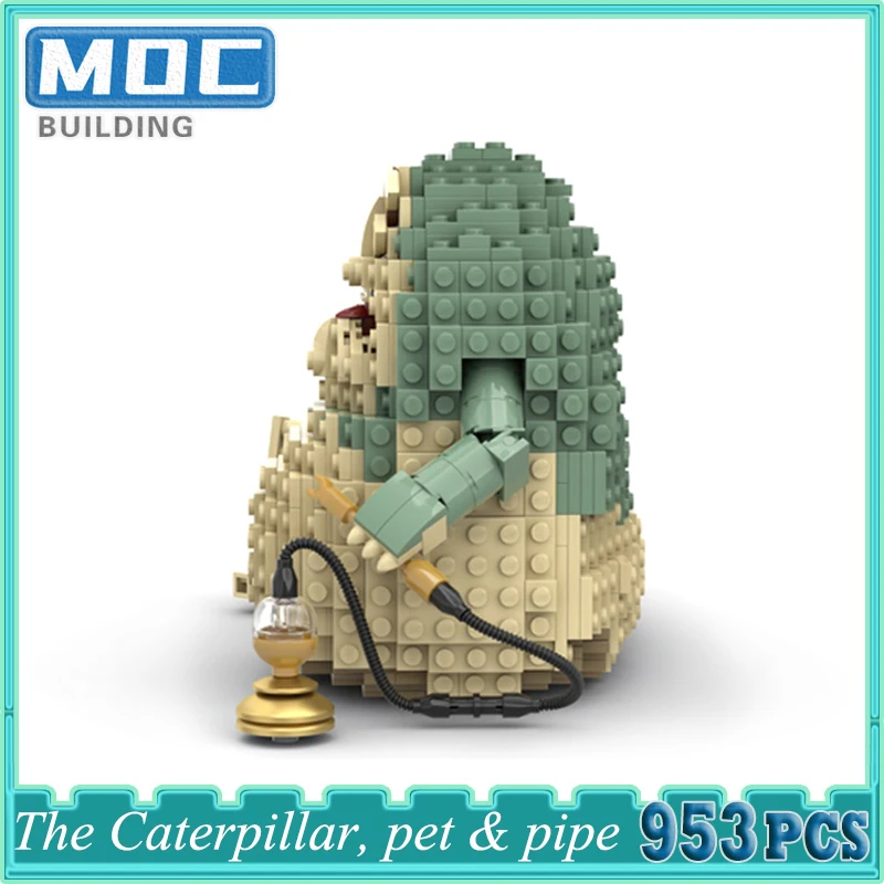 Movie Film Series Figures The Caterpillar Pet and Pipe MOC Building Blocks Collection Sets Monster DIY Bricks Toy Gifts