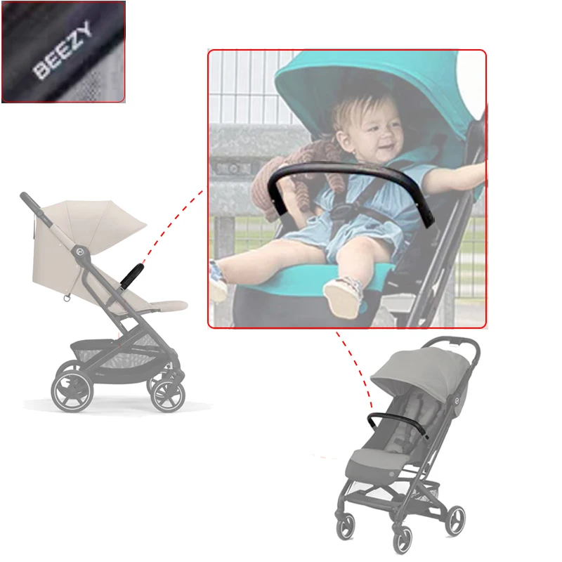 

Bumper Bar For Cybex Beezy Buggy Armrest Adjustable Compatible Beezy Full Series Baby Stroller Direct Replacement Accessories
