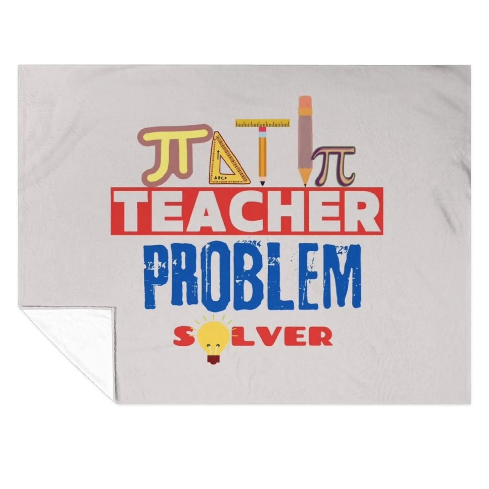 

Problem Solver Math Teacher Throw Blanket Multi-Purpose For Decorative Sofa Blankets For Sofas Beautifuls Blankets