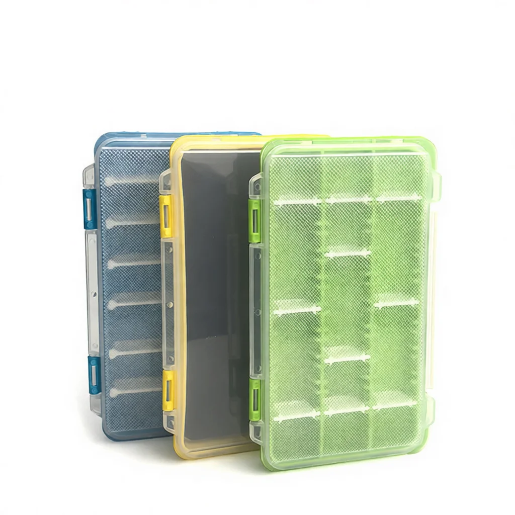 Fishing Tackle Box Modular Storage Case Removable Dividers Lure Bait Organizer For Spoon Hooks Accessories Box
