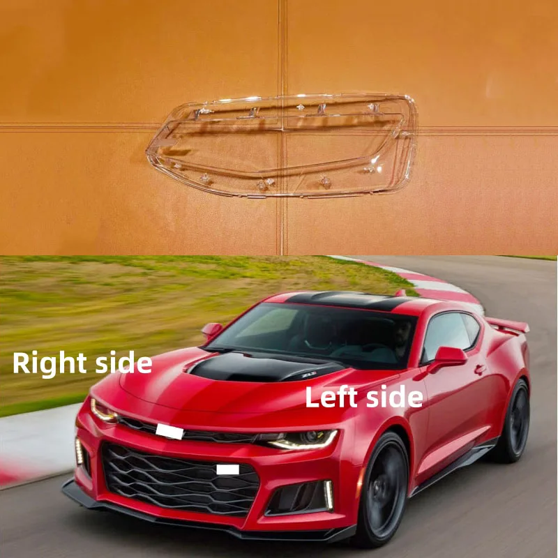 

For Chevrolet Camaro 2020 2021 2022 Car Headlight Shell Headlamp Cover Replace Lamp Shade Headlamp Lens Glass