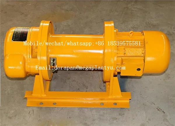 Good Quality Factory Price 1000kg Construction Concrete Lifting Machine Small Mini Lift Electric Winch Hoist