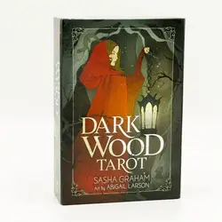 Dark Wood Tarot Deck Leisure Party Table Game Fortune-telling Prophecy Oracle Cards