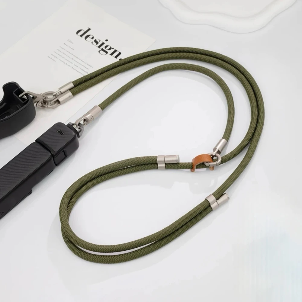 Verstellbares Cross-Body-Sling-Halsband für DJI Osmo Pocket 4P 4 3 Handheld-Gimbal, Anti-Fall-Kamera-Schultergurt-Zubehör – Detail 12