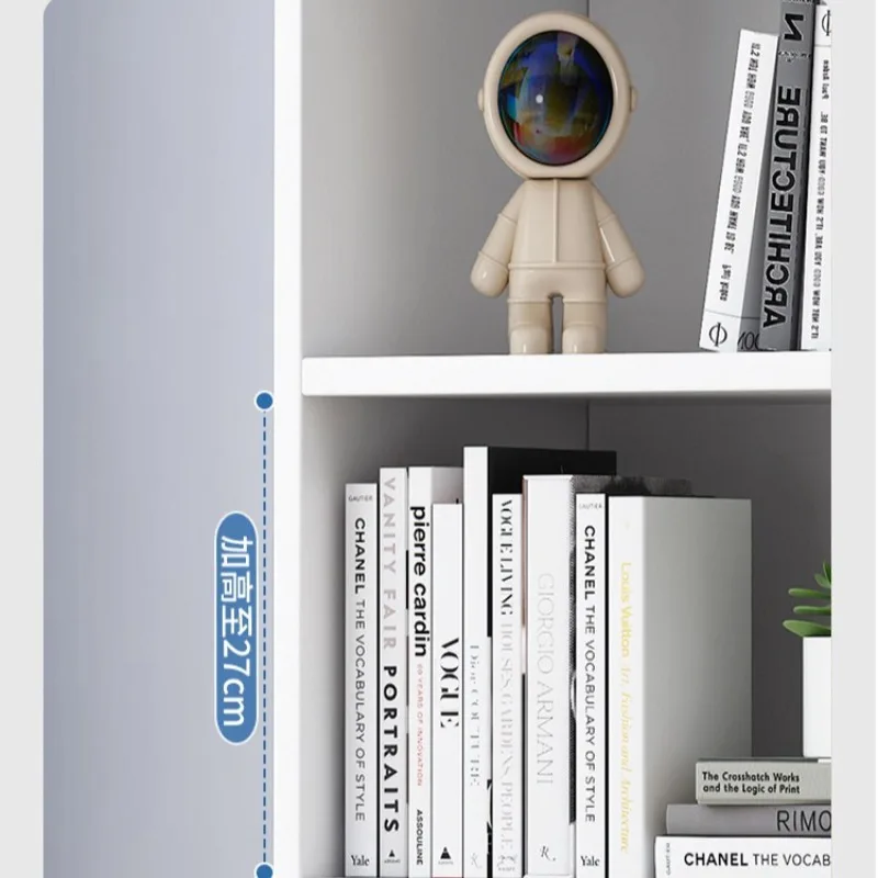 Bookshelf corner cabinet narrow version simple and e****mical storage cabinet storage space saving small corner storage book