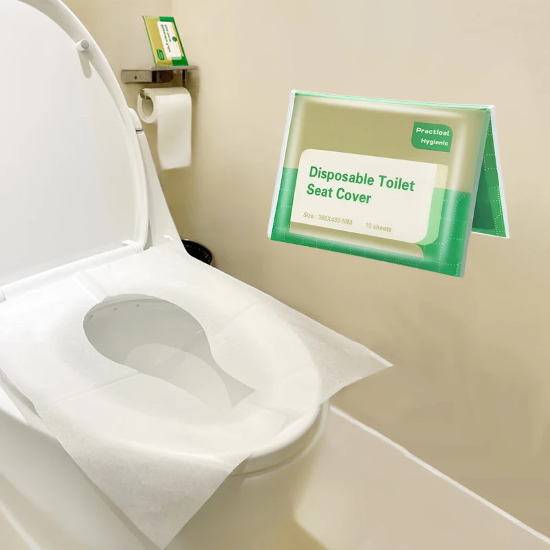 

10~100pcs Disposable Toilet Seat Paper Soluble Water Type Portable Tourist Household Daily Necessities for Restroom Bathroom TMZ