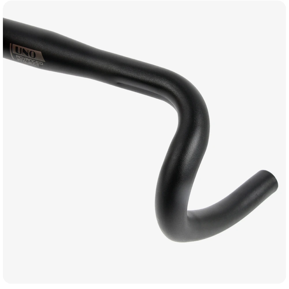 UNO FL12 Gravel Fahrradlenker 31,8 x 400/420/440/460 mm Außen-Drop-Bar Ultraleichter Fahrradgriff Rennrad-Schlagstange – Detail 8