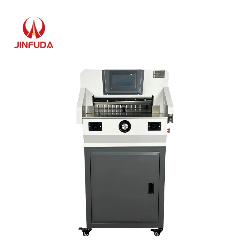 4908B A4 A3 Digital Electric Paper Cutter Auto Feed For Printing Shop