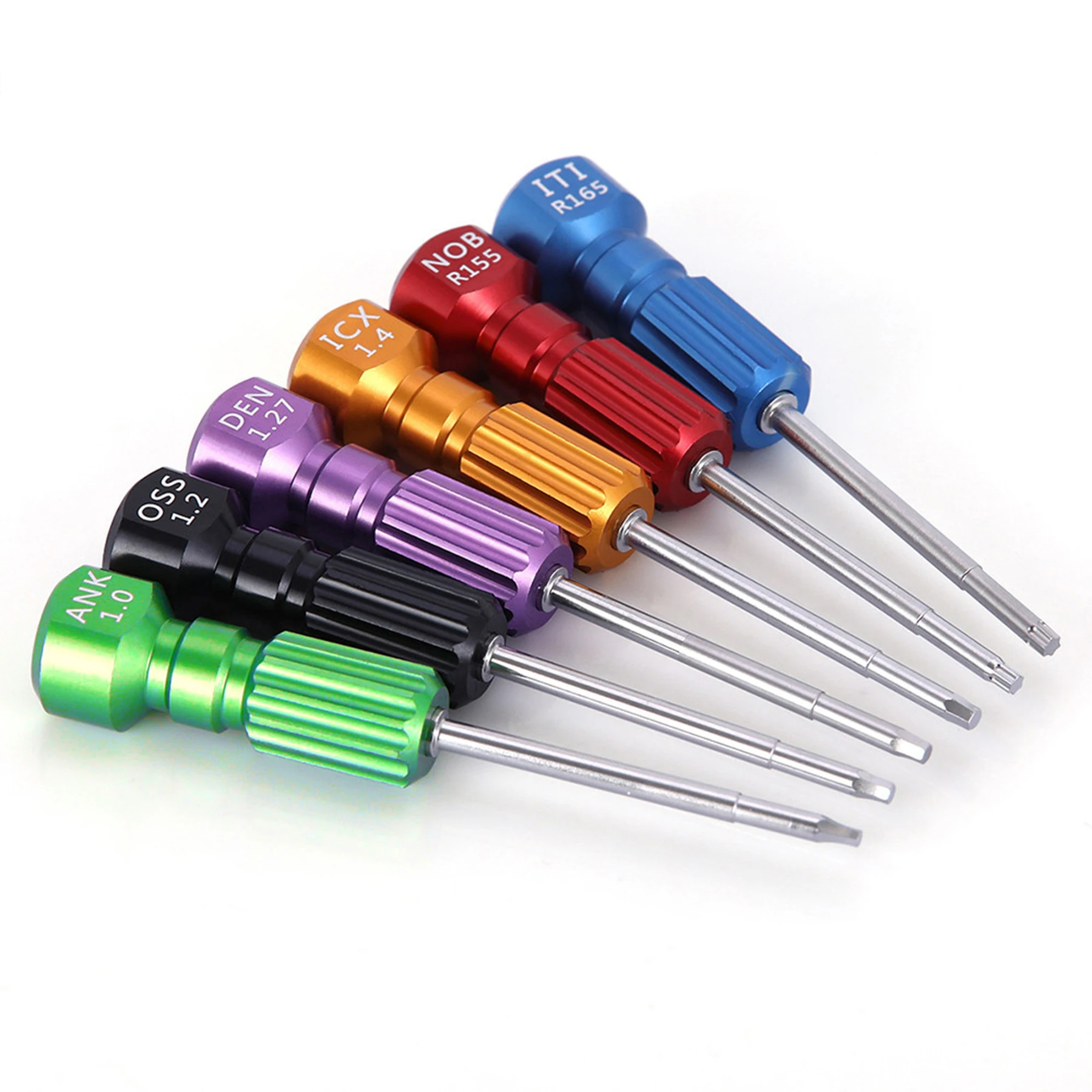 6Pcs Dental Laboratory Stainless Steel Implant Screw Driver Dentistry Tool Kit Micro Screwdriver for Dentist Instrument