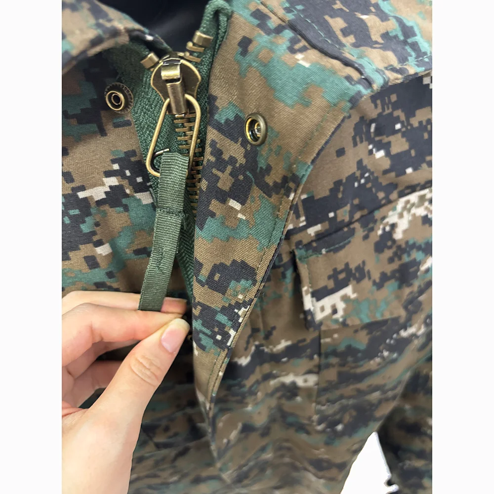 New Spring And Autumn ACU Jungle Digital Camouflage Set Tactical Top Tactical Pants view 5