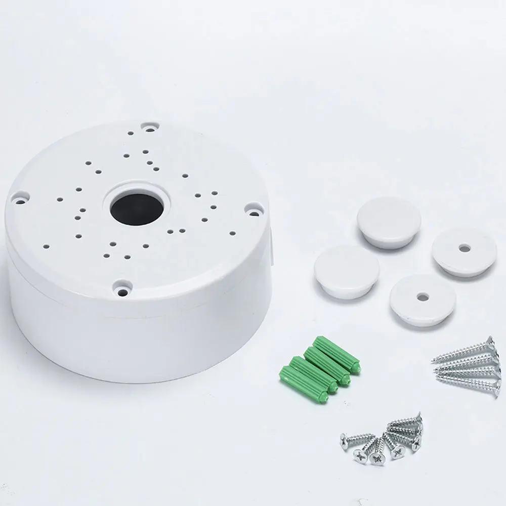 كاميرا صندوق وصلات كابل قاعدة عميقة للقبة/كاميرا IP مقاوم للماء جبل قوس قاعدة بلاستيكية مراقبة قبة بين قوسين