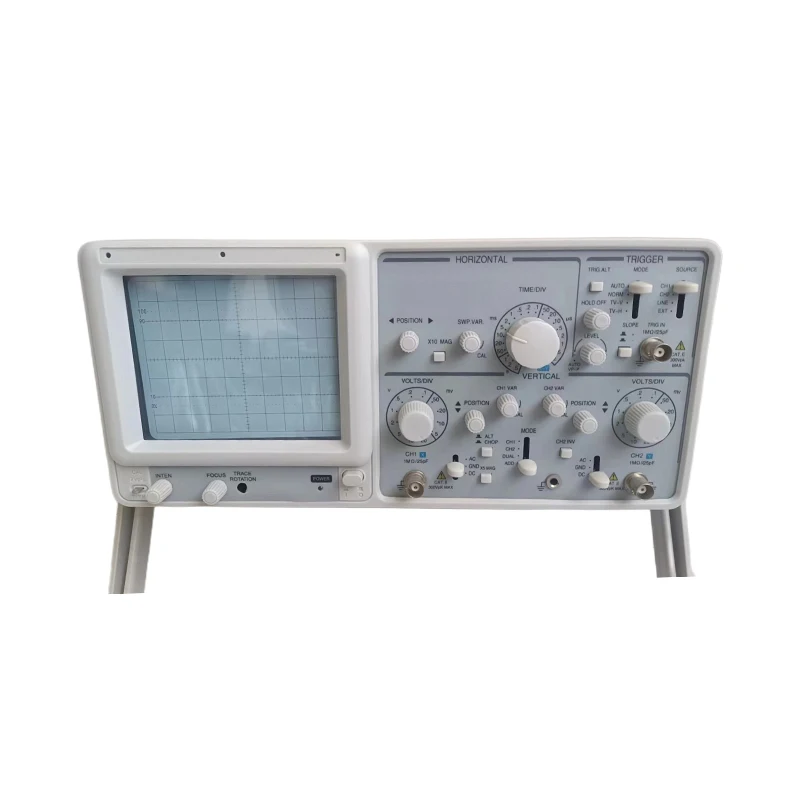 MYAMI 20MHz Dual Channel Laboratory teaching Oscilloscop Dual Trace Analog Oscilloscope Portable Oscilloscope