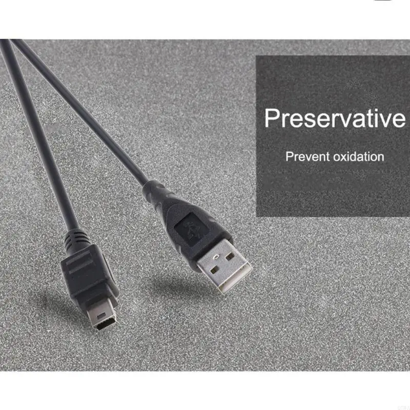 Q5WA Mini USB Cáp A-MALE TO MINI-B 5-PIN CRINE Cáp sạc USB 2.0