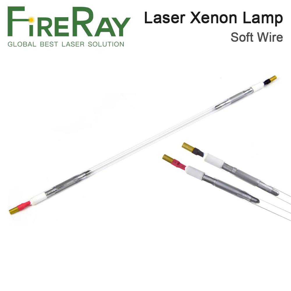 FireRay Laser Soft Wire Xenon Lamp Welding Equipment YAG Laser Tube Xenon Arc Lamp Flash Laser Pulsed Lamp for Marking Machine