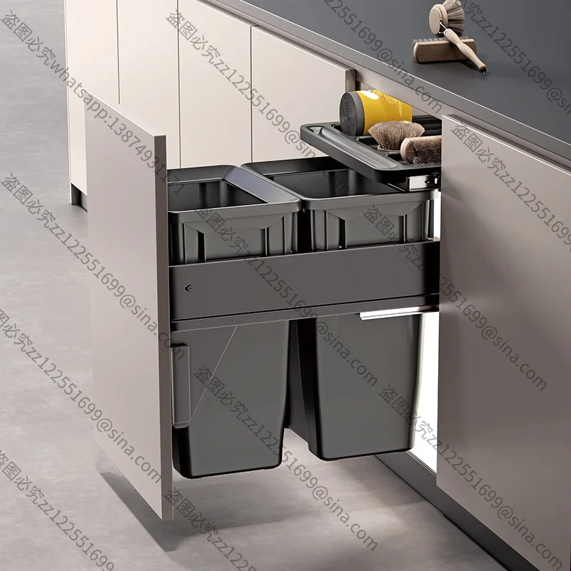 Suitable for Trash Can Classification Cabinets, Embedded Trash Can Cabinets, Classification Bins, Hidden inCabinets