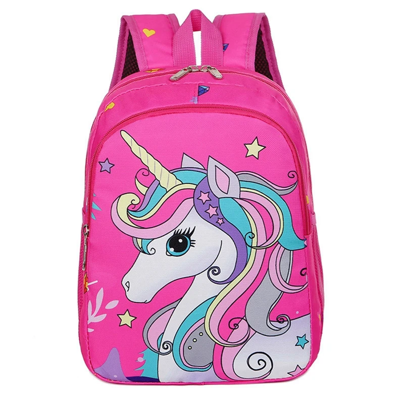 Student Large Capacity Schoolbags Kindergarten Kids Unicorn School Bag Cartoon Backpacks Children Shoulder Bags Animal Mochila