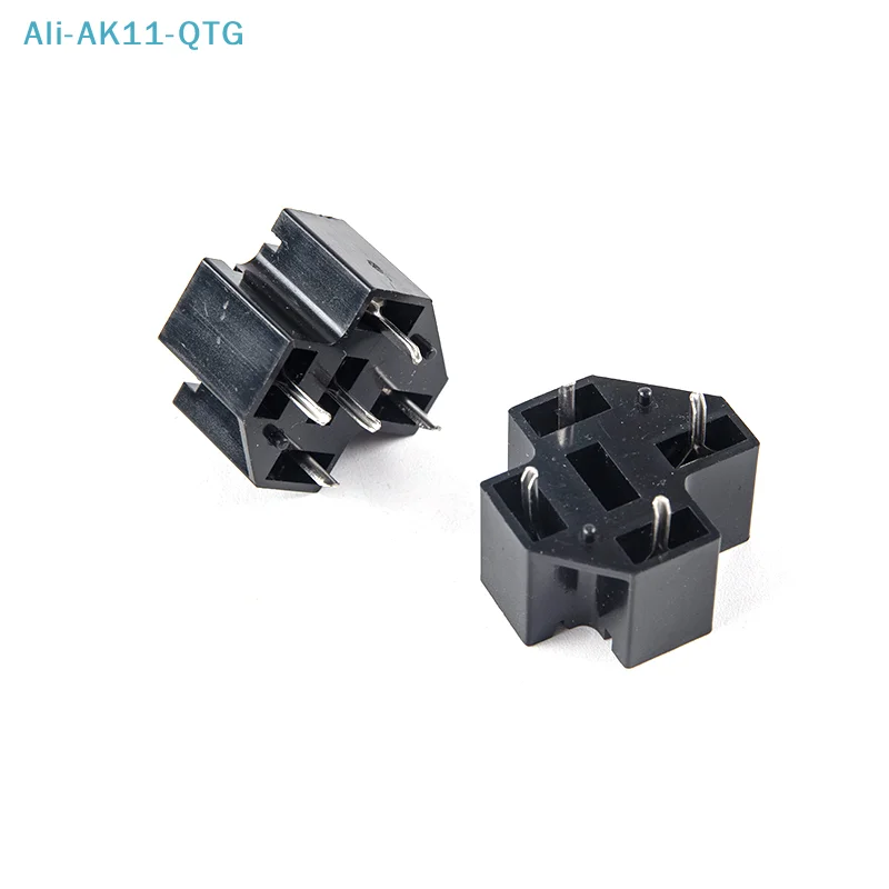 

NEW Automotive Car Auto 40A 4/5 Pin SPDT Relay Socket Connector Adaptor PCB Board Mount Base Holder with 6.3mm Terminals