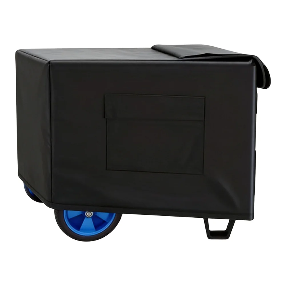 Generator Cover for All Sizes Weather Resistant 210D Oxford Fabric Featuring Adjustable Buckle and Integrated Storage Pocket