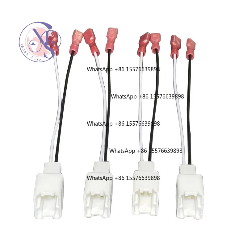 Car Door Speaker Wiring Harness Adapter, Vehicle Audio Speaker Cable for Audio Upgrade