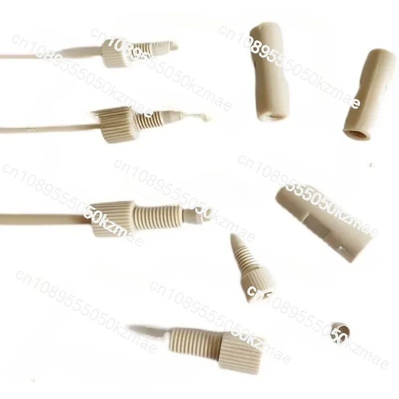 SuitableforLiquid Chromatography Two Way PEEK Variable Diameter Straight Connector Set, 1/32 Inch Tube, Any Adapter 1/16 Agilent