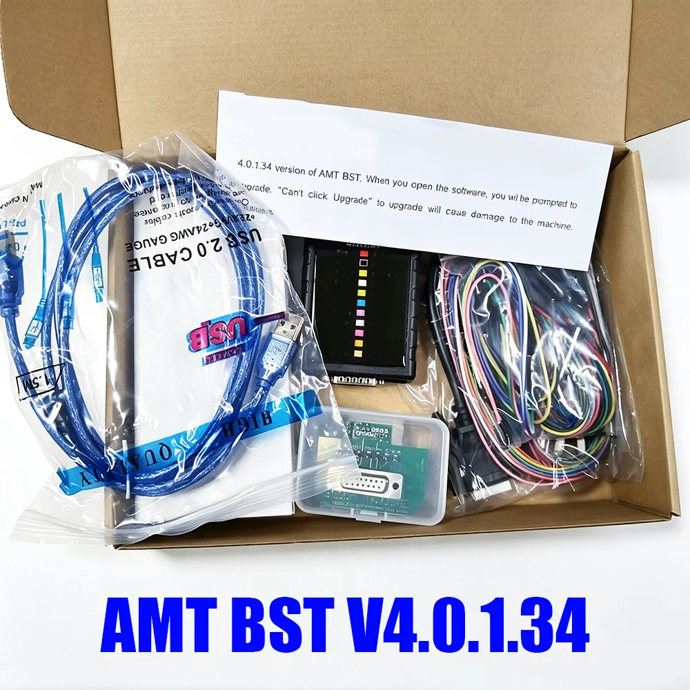 2026 V4.0.1.34 AMT ECU Bench Read Write Tool Full Accessories Auto ECU Chip Tuning Repair Programming Equipment Online/ Offline