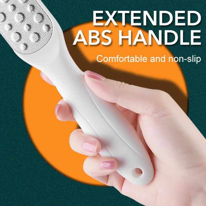 1pcs Double Side Foot File Professional Rasp Heel Grater Hard Dead Skin Callus Remover Pedicure File Foot Grater