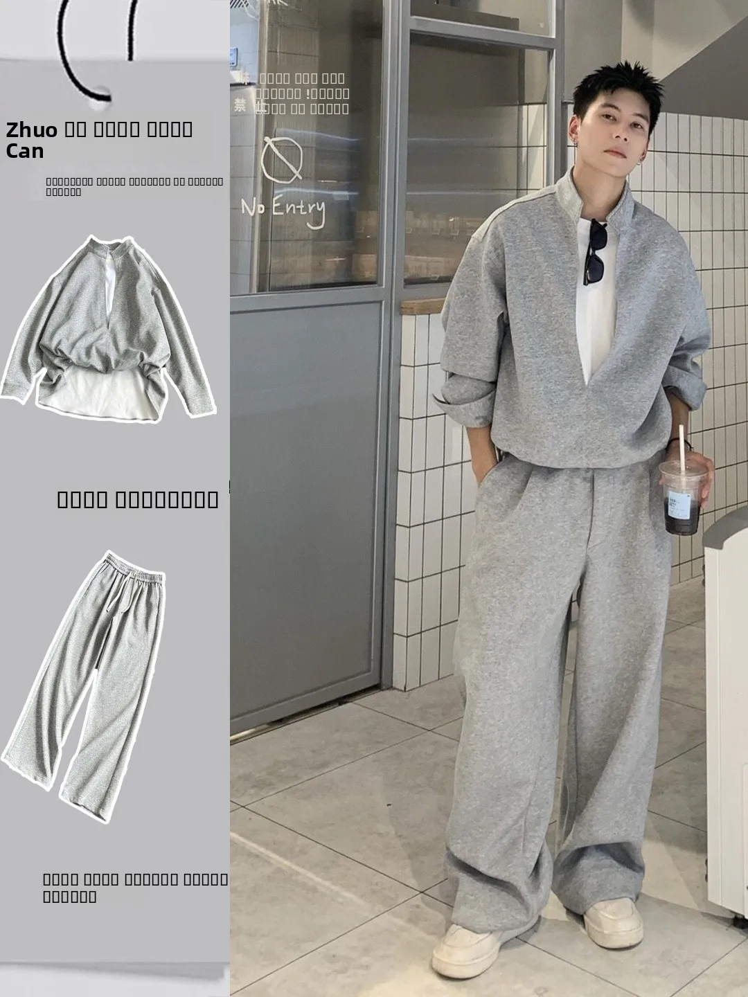 

Спортивный костюм Cleanfit для мужчин: комплект для фитнеса в американском стиле, полный комплект, брюки-капри, осенняя повседневная спортивная одежда