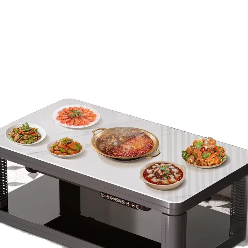 Heating table Household foot warmer Living room lift heating coffee table
