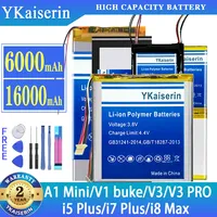 YKaiserin Battery For VOYO I8 Max I5 I7 Plus I8Max I7Plus I5Plus/A1 Mini A1Mini/V3 PRO V1 buke V3PRO Batterij + Free Tools