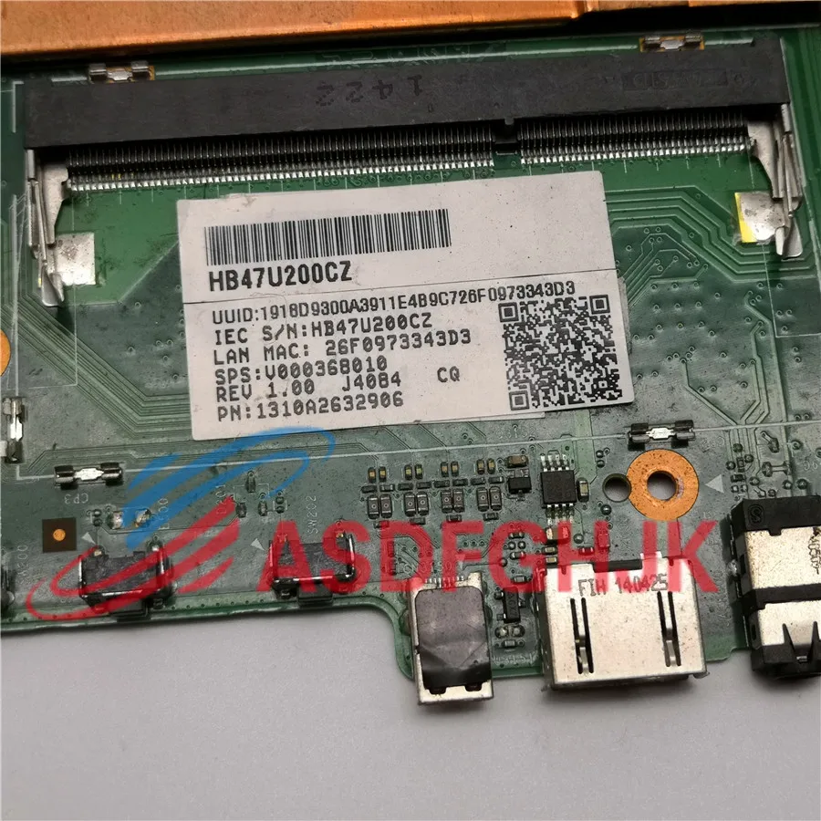 Placa base original para Ordenador portátil Toshiba, S75-B con I7-4710HQ, HB47U200CZ 1310A2632906, 100% de prueba OK, HL10BM-6050A2631901-MB-A01