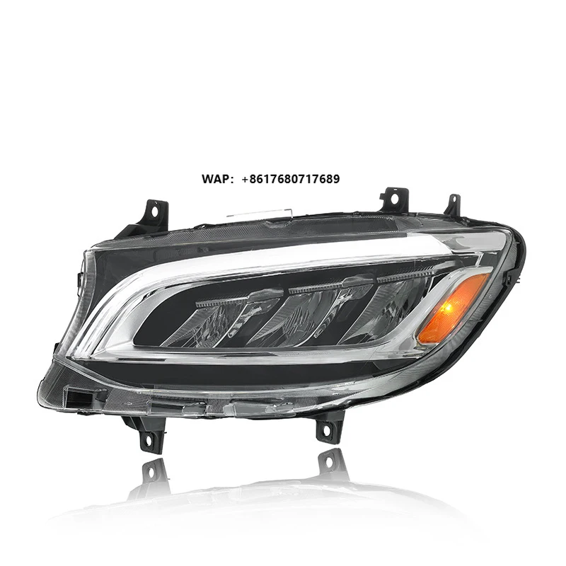 For  Sprinter LED Headlight Assembly High-End Modified 12V New Condition 6000K Daytime Running Turn Signal