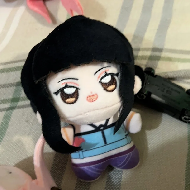 

Demon Hunters Rumi Mira Zoey Cotton Doll 10cm Soft Toy Anime Figure Collectible Cute Dress-Up Model Gift for Fans