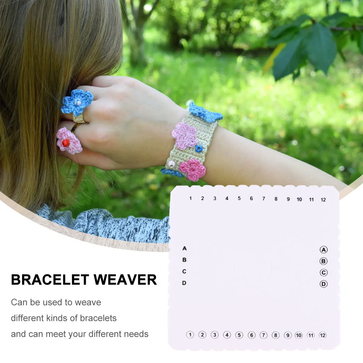 

24-цветный набор инструментов DIY ремешки для изготовления браслетов, плетение браслетов, набор ювелирных изделий, аксессуары, бусины