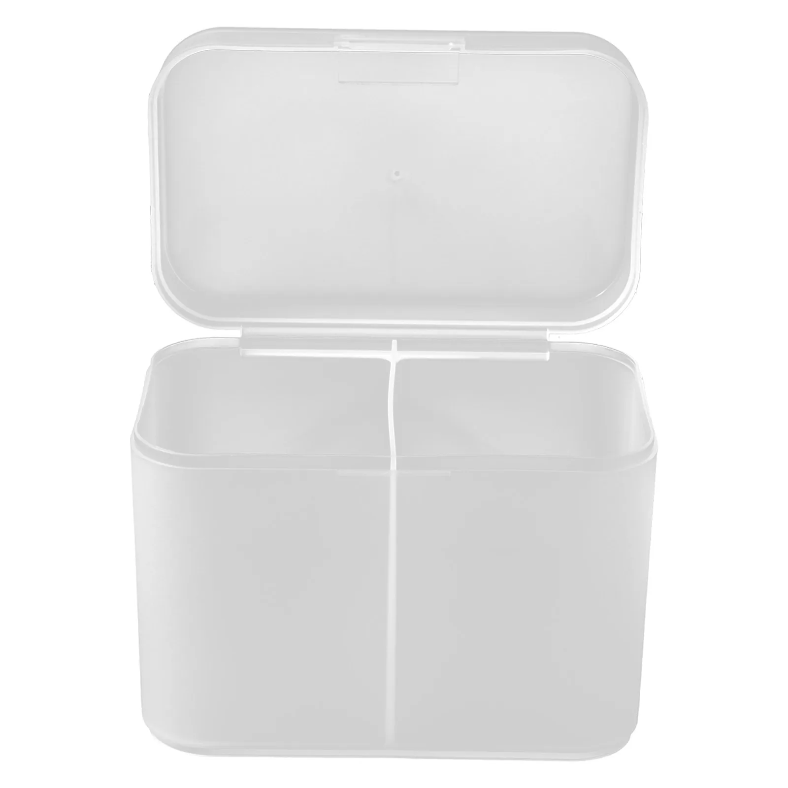 

Cotton Pad Box Transparent Plastic Storage Box For Home Makeup Holder Tabletop Organizer Desk Vanity Clear Container Swab