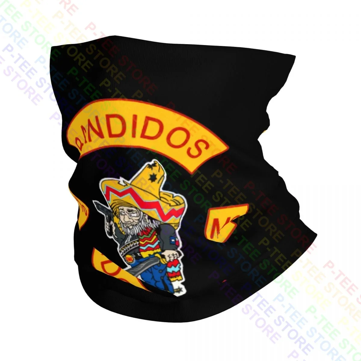 قناع الوجه Bandidos Mc Texas Neck Gaiter Bandana Scarf بسيط للجري وتسلق الجبال #1