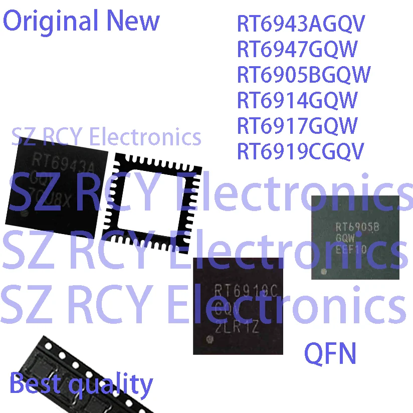 

(5-30 шт.) НОВЫЙ RT6943AGQV RT6947GQW RT6905BGQW RT6914GQW RT6917GQW RT6919CGQV RT6943A RT6947 RT6905B RT6914 RT6917 RT6919C микросхема
