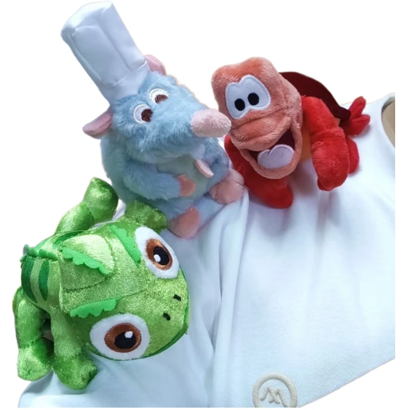 Disney Store Ratatouille camaleón peluche magnético Sebastian hombro juguete de peluche Kawaii muñecos de peluche niños regalos de cumpleaños
