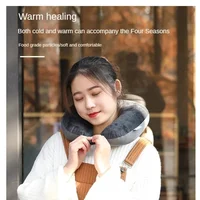 U-Shaped Travel Neck Pillow – Slow Rebound Foam Particles Filler for Airplane, Car & Home Nap Comfort 3