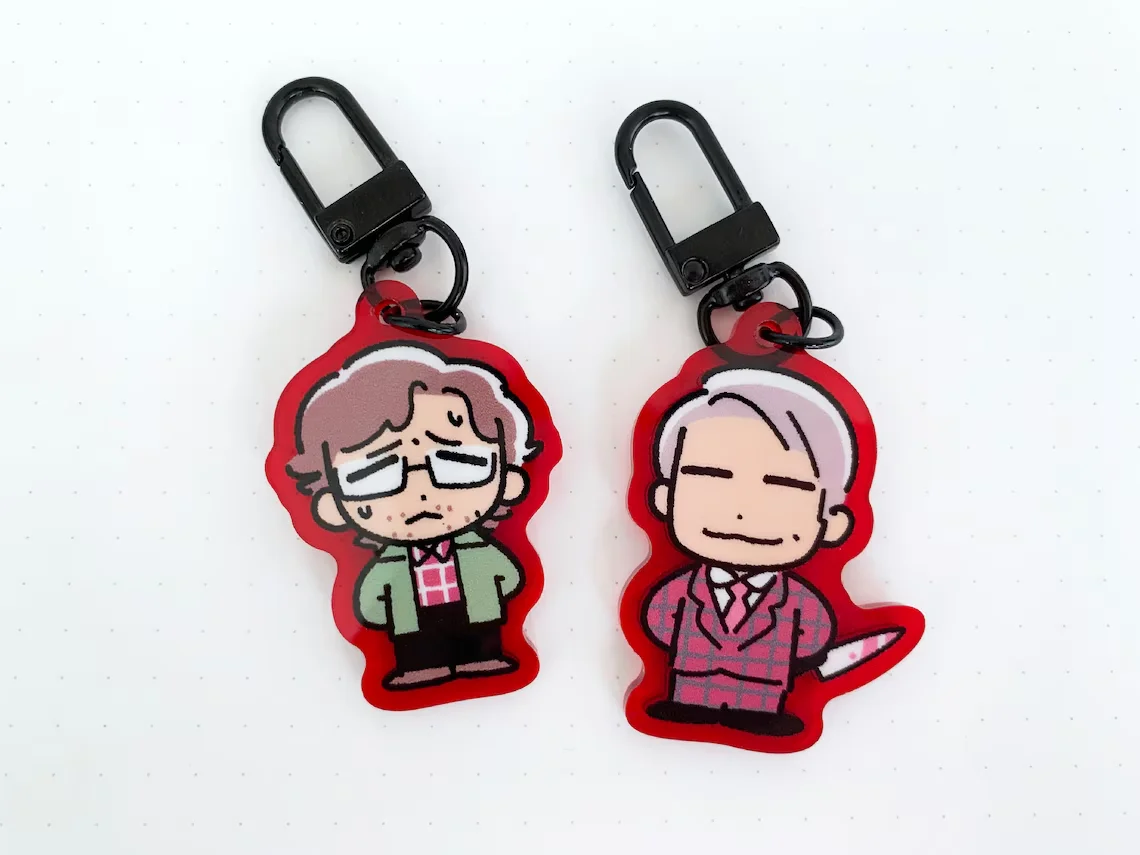 Hannibal Charms Keychain Unisex Stylish Trendy Fashionable Key Ring for Men And Women