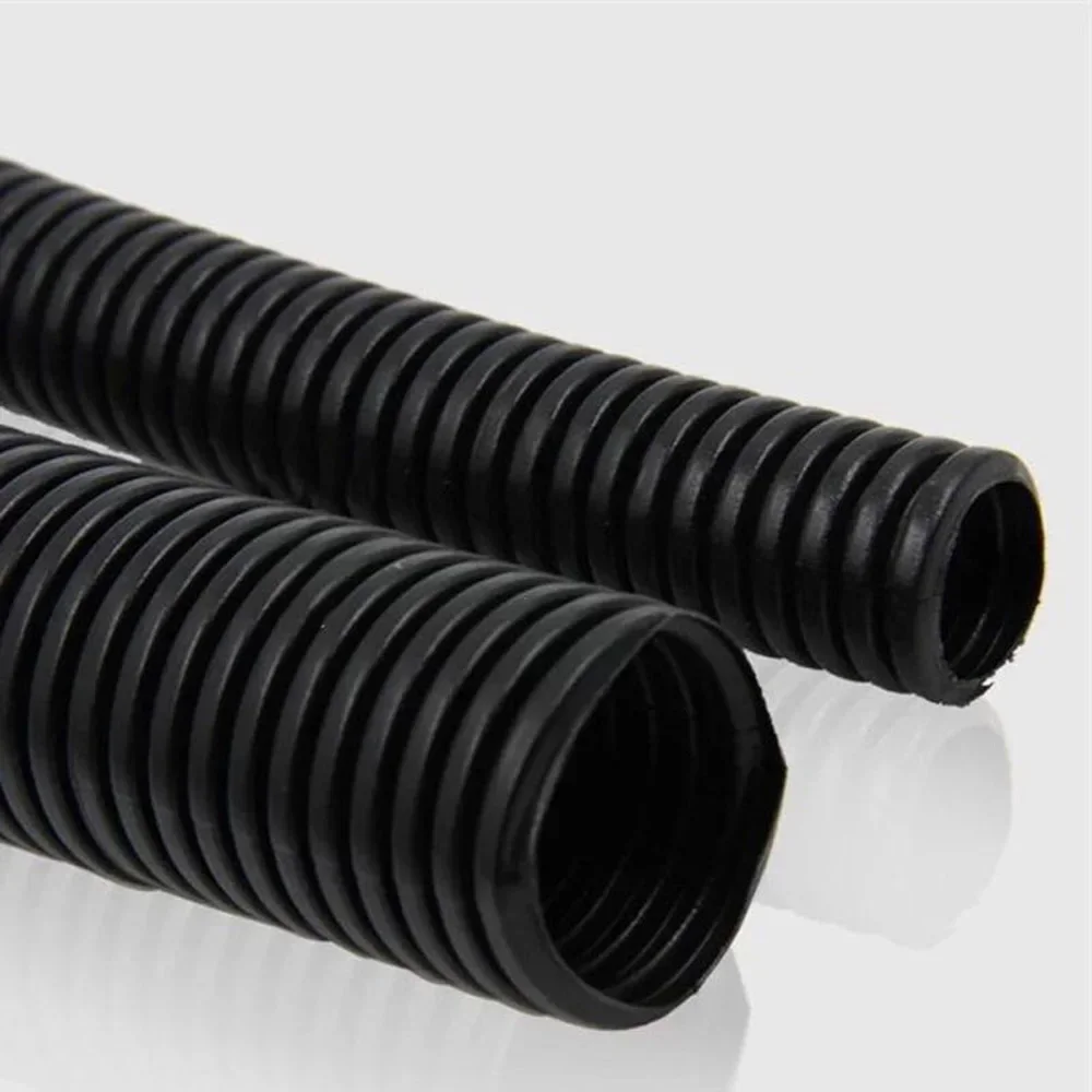 1/4'' 3/8 Inches 30m Protective Tube Tubing Split Loom Protection Cable Wire Conduit Hose Plastic Bellows