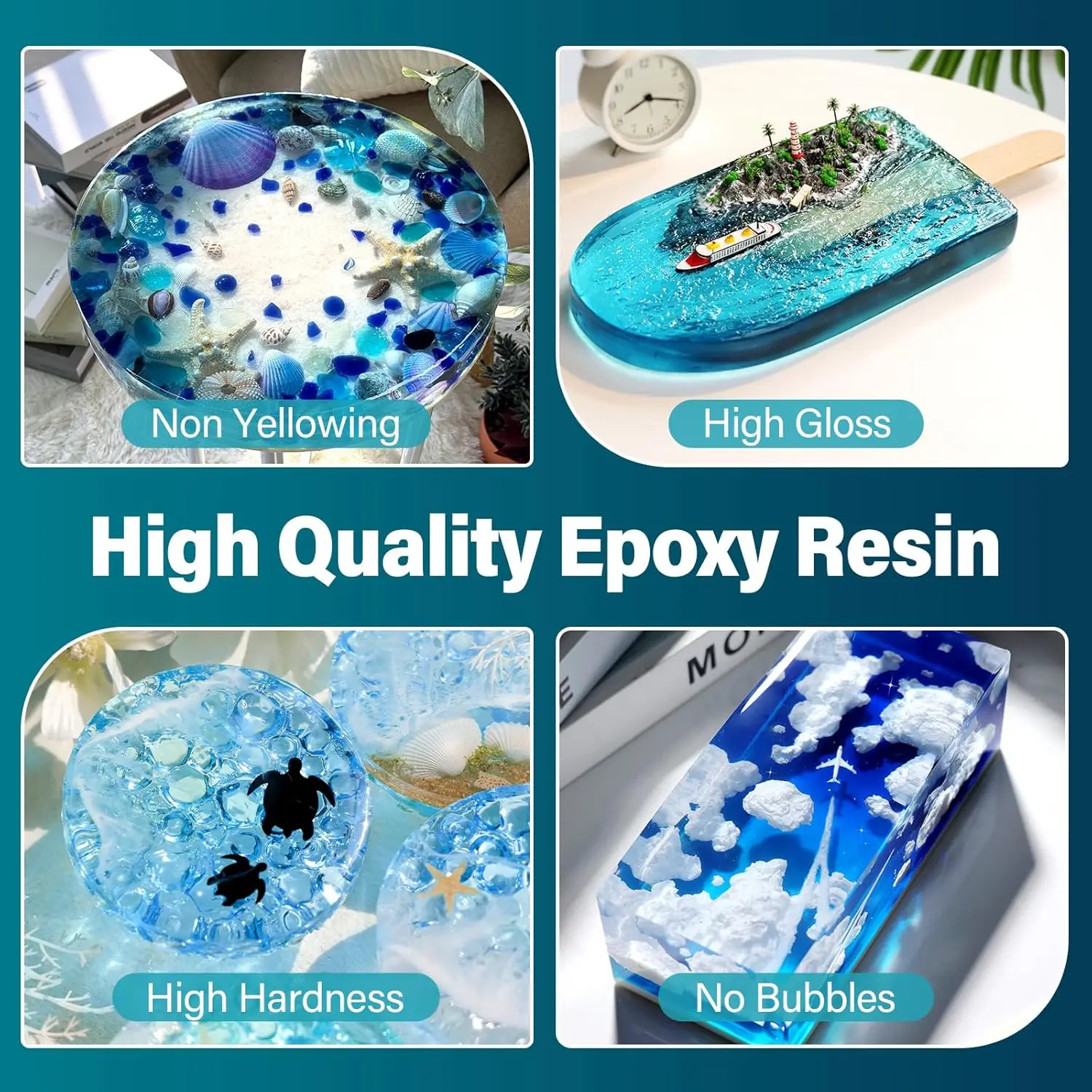 Thumbnail 3 - #73 Latest Epoxy Resin Jewelry Kits Offers