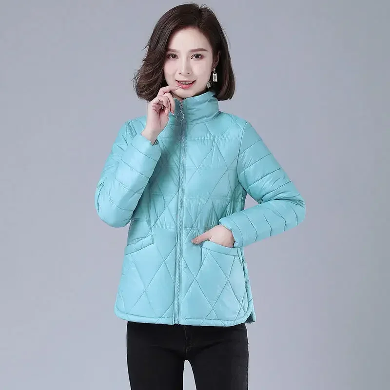 Parka Women Plus Size Padded Coat 2023 Winter Down Cotton Padded Clothes Artificial Mink Hair Splicing Warm Parkas Jackets Woman