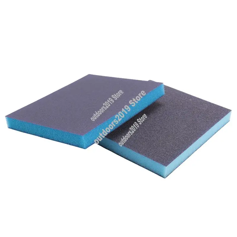 

Шлифовальная губка, 16 шт. шлифовальных блоков, многоразовый и моющийся набор песчаных губок для пластика, дерева, металла-ABHG