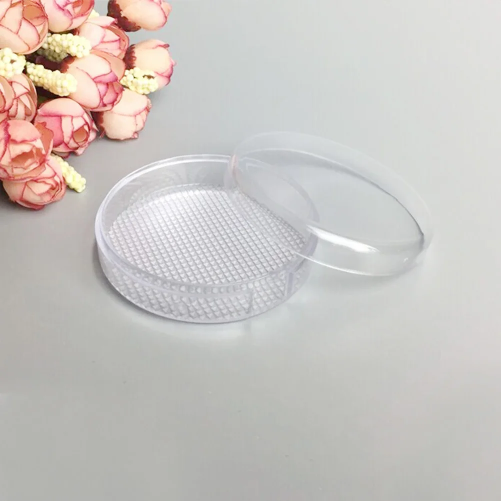 

10pcs Empty Puff Cases Powder Puff Holder Makeup Storage Box Portable For Travel Daily Use Dry Wet Container Household Organizer