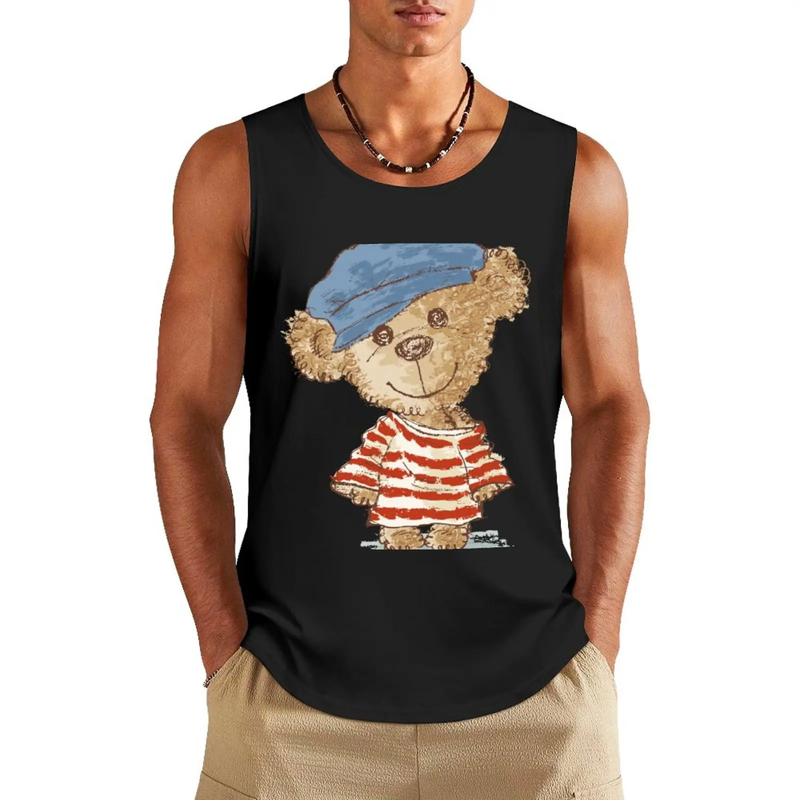 

Teddy bear and clothes Tank Top Clothing T-shirt sports